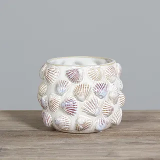 Vase MUSCHEL (H 12,50 cm) - rosa - H 12,50 cm