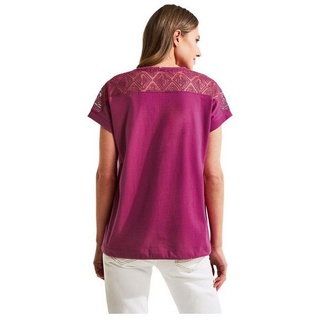 Cecil T-Shirt pink (1-tlg) rosa LThe Platform Group