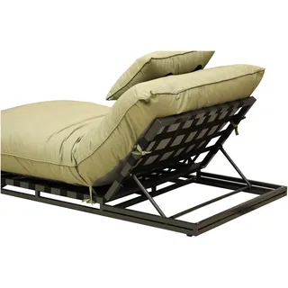 clemento Bona Promotion Loungeliege 196 x 97 x 45 cm Anthrazit