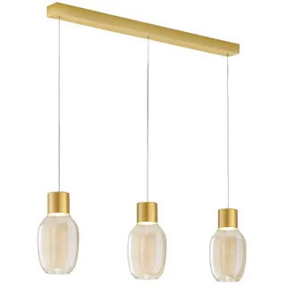 Fabas Luce Lapo 3-flg. 36W 120 cm Balken braun