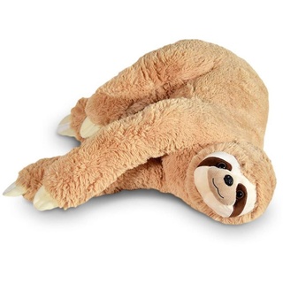 MikaMax Sloth Pillow – XL – Faultier Kuscheltier – XXL Kuscheltier – Teddy – Babyshower - Babyparty Geschenke – Super Weich - 60 cm – 23.5 Inch