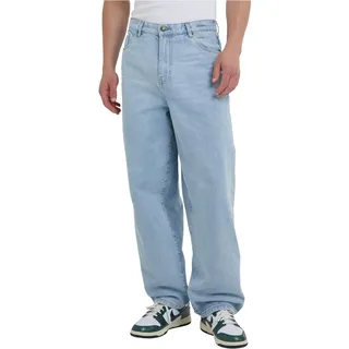 URBAN CLASSICS Heavy Ounce Baggy Fit Jeans New Light Blue Washed 33