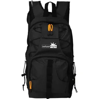WILPEG werkstatt-king Rucksack ActiveBag 25 Liter | schwarz, sportlich | Sport Rucksack | Schwarz