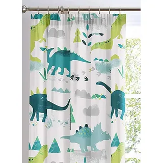 Bedlam Dino-Bettwäsche-Set, leuchtet im Dunkeln, Mehrfarbig, Doppelbett, Mehrfarbig, 66" Width x 72" Drop (168 x 183cm)
