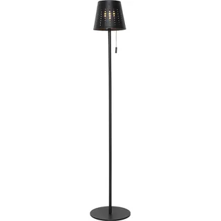Outdoor Stehleuchte Schwarz inkl wiederaufladbarer LED und Solar Ferre - Schwarz