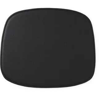 Normann Copenhagen - Sitzkissen zum Form Stuhl, Leder schwarz