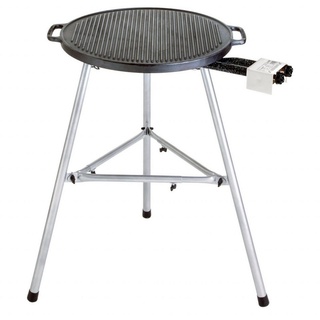 Paella World Ø Gussplatten Set Brenner mit Grillplatte Gusseisen ø 38/45 cm Gastronomie/Catering