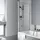 Badewannenaufsatz 70 x 175 Silber