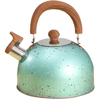 Camping KETTLE - | 2L SUPERSA TEA POT | Ofen, Top Tee Wasserkocher, Dampfkessel Pfeife, Pfeife, Teekessel für Tee, Kaffee, Teekanne aus mit Anti-Griff