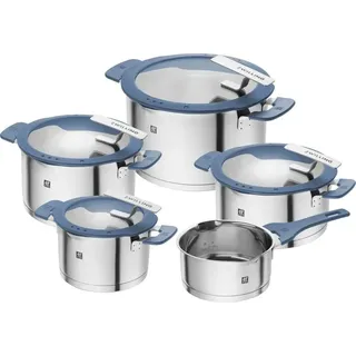 Zwilling Topfset Simplify 5tlg. Edelstahl Blau