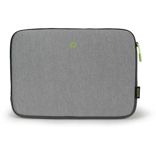 Dicota Skin FLOW Notebookschutzhülle grau/grün (13"-14,1")