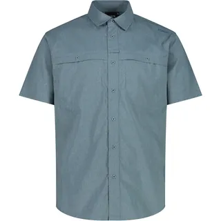 CMP Kurzarmhemd Blau 44