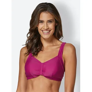 Bustier-Bikini-Top FEEL GOOD Gr. 50, Cup B, pink (magenta) Damen Bikini-Oberteile Ocean Blue