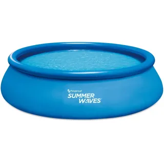Summer Waves Quick-Up Pool Komplett-Set Ø 457 x 107 cm Blau