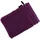 Waschhandschuh 16 x 22 cm purple