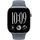 GPS+Cellular 46 mm Aluminiumgehäuse Space Grau Sportarmband Navyblue S/M