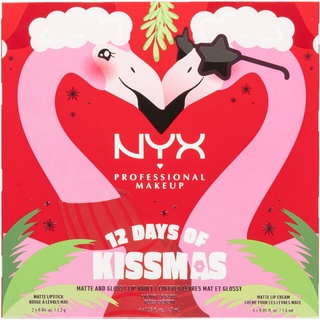 NYX Adventskalender NYX Professional Makeup 12 Days of Kissmas (12-tlg) bunt