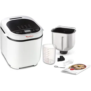 Moulinex Brotbackautomat Programme Kunststoff 31 x 29 x 29 cm one size weiß