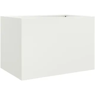 vidaXL Pflanzkübel 62 x 47 x 46 cm Weiß