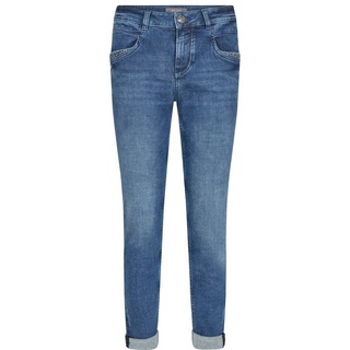 Mos Mosh Regular-fit-Jeans MMNaomi Line Jeans blau 28