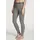 Leggings Damen Gr XXS 32/34 N-Gr platin melé Feinripp Obermaterial 70 Wolle 30 Seide unifarben normal lang Hosen Leggings wärmend elastisch Feinripp-Qualität atmungsaktiv weich