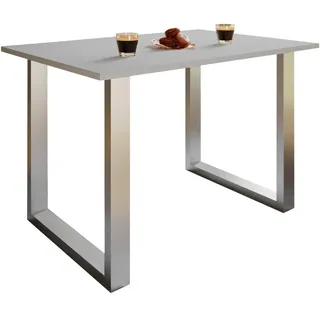 VCM Xona 80 x 76 x 50 cm silberfarben