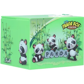 Niedliches Panda-welpen-sparschwein Als Gelddieb Für Kinder, Elektrische Tier-spardose