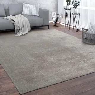 Paco Home Cadiz 630 Kurzflorteppich 240 x 340 cm grau 