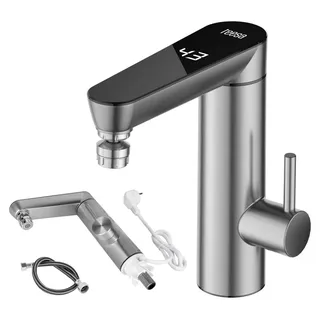 UNI-T Durchlauferhitzer, Wasserhahn, Metall-Standwasserhahn, Teesa