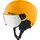 Q Lite Skihelm Burned Yell. matt 48 52