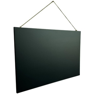 JKGHK Kleine Schiefertafel zum Beschriften - 20 x 30 cm - abwischbare, Kreidetafel in schwarz als Wochenplaner, Einkaufsliste, Küchentafel,25×40cm