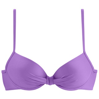 S.Oliver Bügel-Bikini-Top Damen lila Gr.38 Cup D