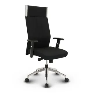 Versee Chefsessel Stoff Schwarz