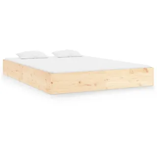 vidaXL Massivholzbett 200x200 cm1279613