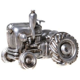 Udo Schmidt Bremen...das Original Spardose Spardose Traktor Antik Silber Auto Sparschwein Figur