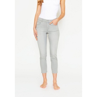 ANGELS Slim-fit-Jeans - Sommer Jeans - Ornella - Slim Fit klassische Hose 7/8 Länge grau