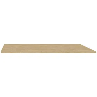Hom`in Oberplatte, Eiche, Holzwerkstoff, 91x1.6x42 cm, Wohnzimmer, TV Möbel, TV-Aufsätze