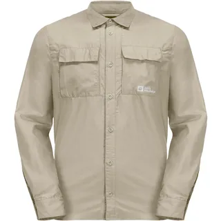 Jack Wolfskin Langarmhemd grau XL