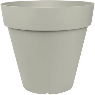 Emsa Blumenkübel für den Balkon, Ø 30 cm, Seidengrau, City Classic, 517643