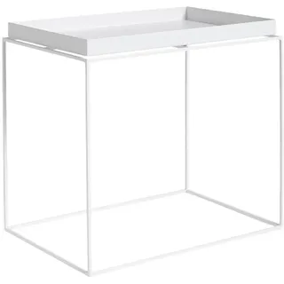 Hay Tray Table Beistelltisch Large 40 cm x 60 cm White