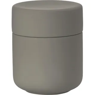 ZONE Denmark Ume Gefäß mit Deckel Badaccessoire Taupe
