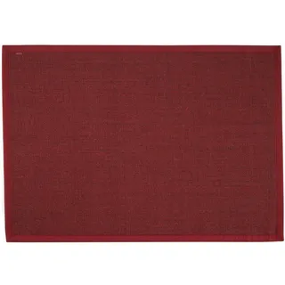 Sisalteppich DEKOWE "Mara S2 mit Bordüre Spezial" Teppiche Gr. B/L: 200 cm x 250 cm, 5 mm, 1 St., rot (rot, meliert) Esszimmerteppiche 100% Sisal, auch als Läufer, Wohnzimmer