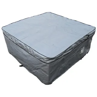 Nordstrom Whirlpoolabdeckung, quadratisch, silberfarben/grau