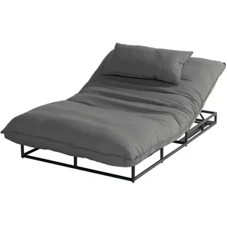 Hartman Emma Loungebett 196 x 125 x 30 cm Grau