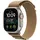 GPS+Cellular 49 mm Titaniumgehäuse Natur Alpine Loop Wüstensand M