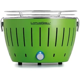 LotusGrill Holzkohlegrill Small Limettengrün mit USB-Anschluss