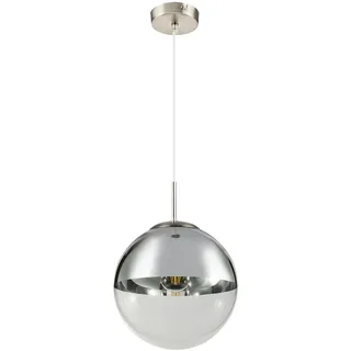 GLOBO Kugel 3-flg. 30 cm chrom klar