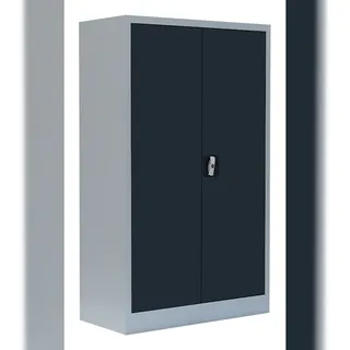 Lüllmann Steelboxx Aktenschrank 120 x 80 x 120 cm grau