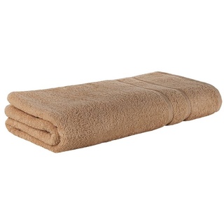 StickandShine Handtuch Handtücher Badetücher Saunatücher Duschtücher Gästehandtücher in Hellbraun zur Wahl 100% Baumwolle 500 GSM 100 x 150 cm Badetuch