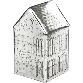 BUTLERS Deko-Haus Jolly & Bright in Silber | Gr.: onesize